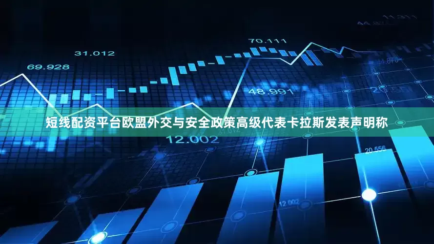 短线配资平台欧盟外交与安全政策高级代表卡拉斯发表声明称